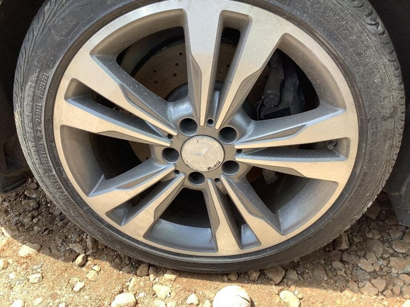 2014 MERCEDES E CLASS Used Wheel  207 Type, Conv, E350, 18x8-1/2 (10 spoke, 5 pairs), exc. AMG