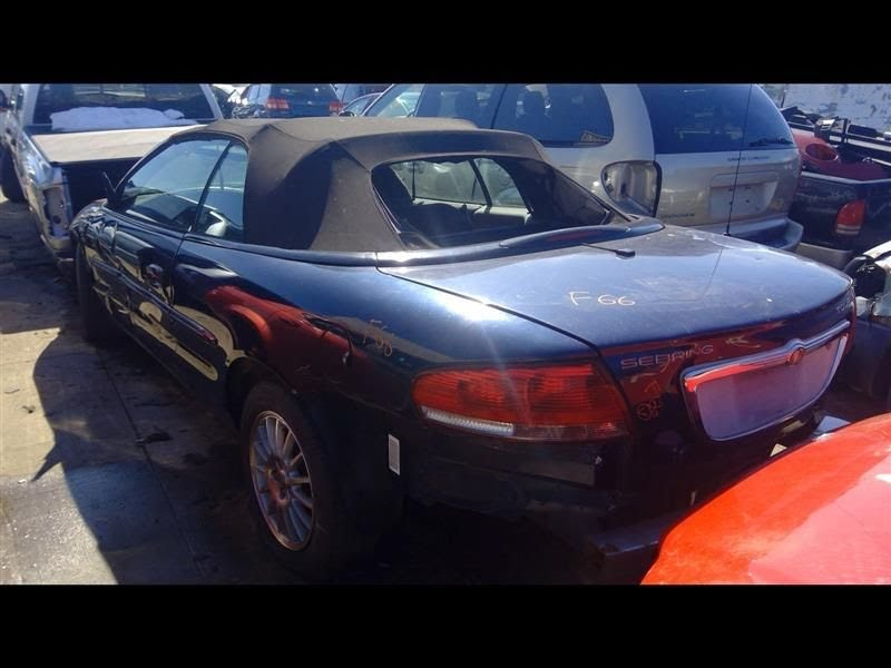 2003 CHRYSLER SEBRING Used Tail Light Conv, LH