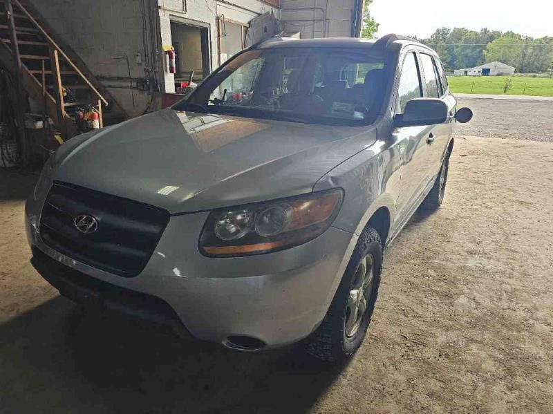 2008 HYUNDAI SANTA FE Used Door Handle Inside Front Right Inner; 2.7L; (6 cyl); 2.7 liter gray