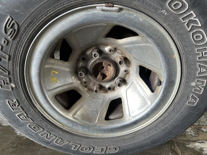 1996 FORD TRUCK-F150 Used Wheel 15x7-1/2, steel, chrome, ID F5HT-1015-HA - Quantity - 2