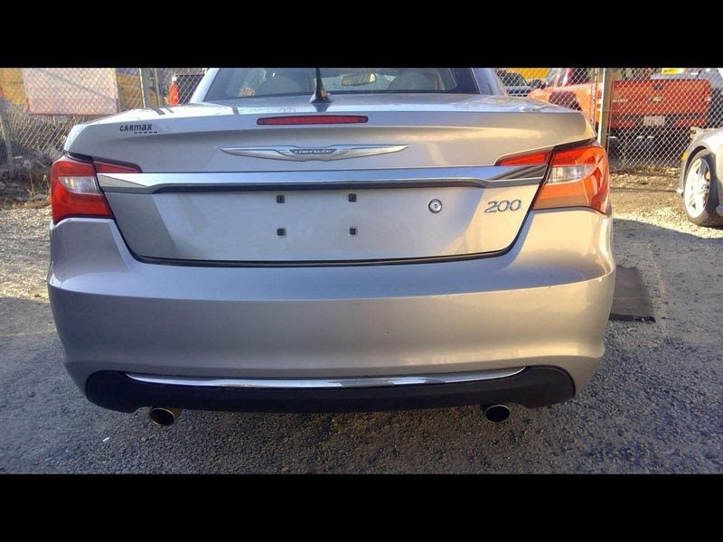 2011 CHRYSLER 200 Used Tail Light Conv, LH & RH