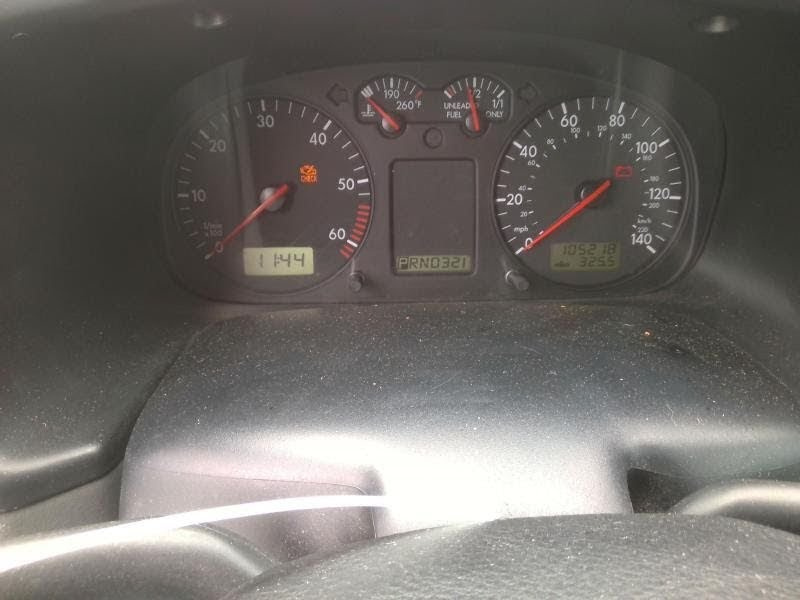 1998 VOLKSWAGEN VAN-VANAGON Used Speedometer (see also Instr. Cluster) (cluster), (2.8L), MPH
