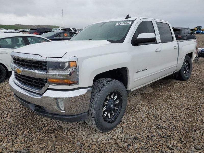 2016 CHEVY TRUCK-SILVERADO 1500 (1999 UP) Used Door Front Crew Cab, LH - White