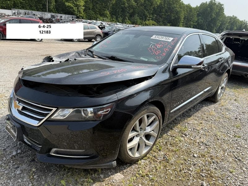 2019 CHEVY IMPALA (1980 UP) Used Mirror Door integral turn signal, blind spot alert (opt UKC), chrome cover, LH