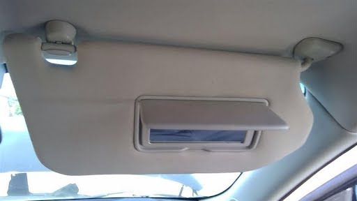 2013 INFINITI JX35 Used Sunvisor (illuminated), RH  - Beige