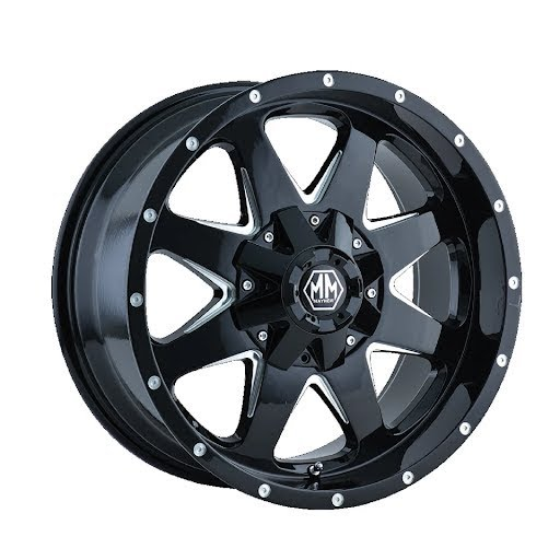 2005 DODGE TRUCK-1500 (1994 UP) Wheel 20X9" MACHINED BLACK