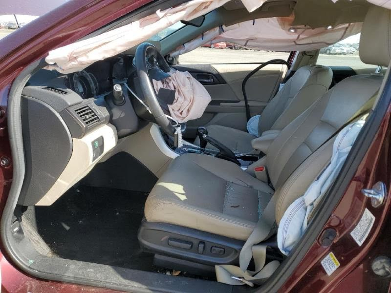 2014 HONDA ACCORD Used Headrest  Front Right; EX-L; EX-L, Touring ivory COLOR: Tan