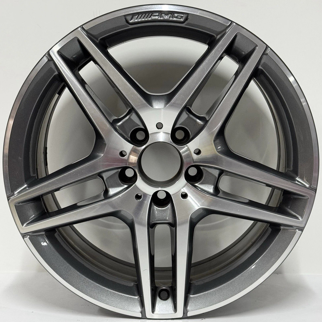2015 Mercedes E Class Used Wheel 207 Type, Cpe, E400, 18x8-1/2 (10 spoke, 5 pairs), AMG logo