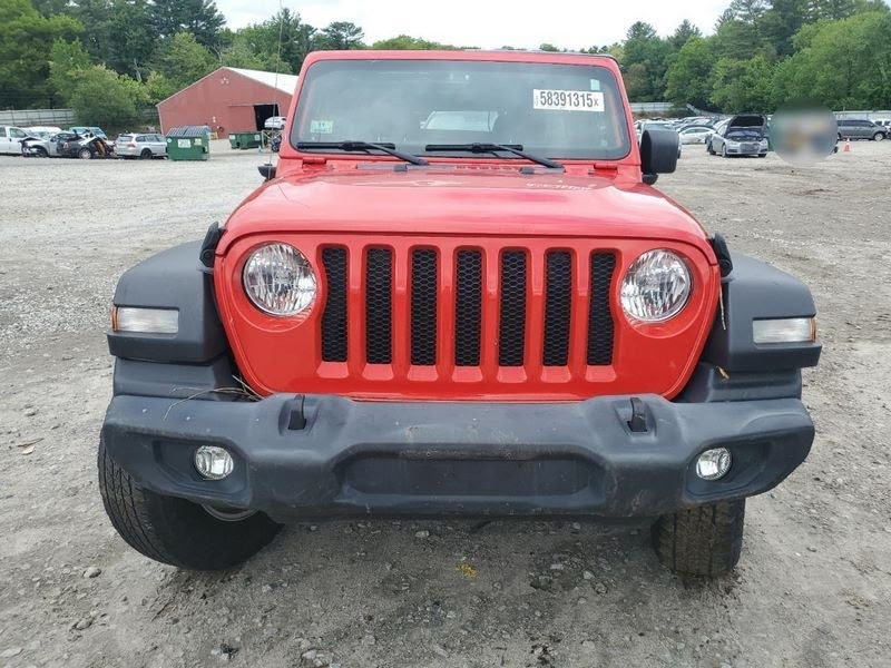2024 Jeep Wrangler Used Hood  Red  PRC (Firecracker Red Clearcoat)