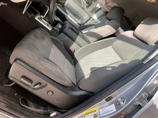 2015-TOYOTA TUNDRA-Seat Front-cloth, electric, (LH) (Grey&Black)