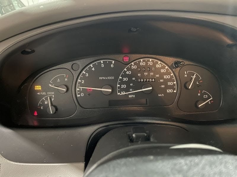 1999 FORD EXPLORER Used Speedometer (see also Instr. Cluster) cluster, MPH