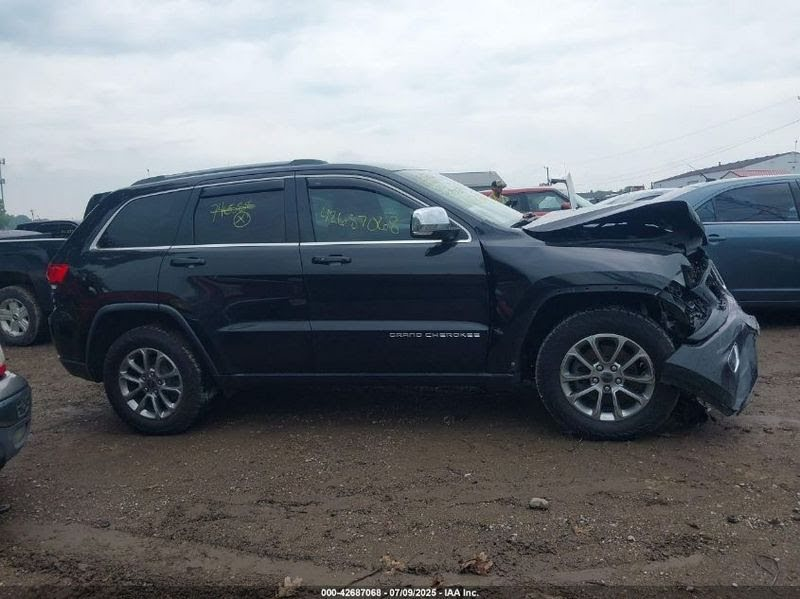 2014 JEEP CHEROKEE Used Wheel 17x7, aluminum