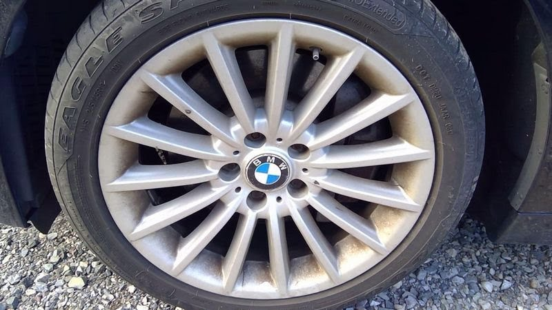 2011 BMW 535I Used Wheel 18x8 (alloy), 15 spoke (front and rear)