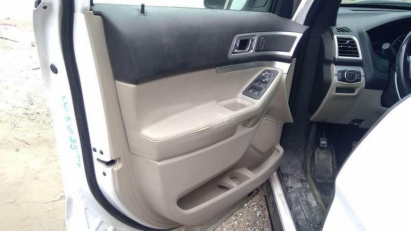 2014 Ford Explorer Used Interior Trim Panel, Door Explorer; Front Left Inner; XLT; XLT stone Beige