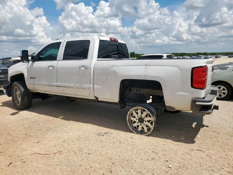 2017 CHEVY TRUCK-SILVERADO 2500 (1999 UP) Used Seat Front - (bucket and bench), seat opt AN3, LH, (electric), (leather), w/o lane departure warning; heated and cooled (opt KB6) Tan