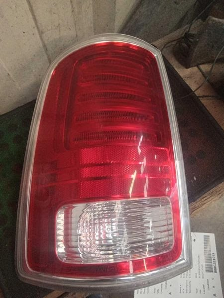 2016 Dodge Truck-1500 Used Tail Light LED design, chrome trim, LH
