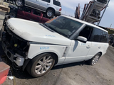 2008 LANDROVER RANGE ROVER Used Mirror Door  Electric, puddle lamps, (power folding), memory, LH & RH , painted cover White