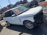 2008 LANDROVER RANGE ROVER Used Mirror Door  Electric, puddle lamps, (power folding), memory, LH & RH , painted cover White