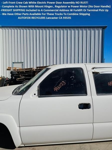 2000 GMC TRUCK-SIERRA 1500 (1999 UP) Used Door Front LH Electric