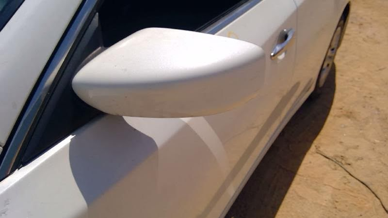 2016 NISSAN ALTIMA Used Mirror Door Power, (Sdn), non-heated, w/o turn signal; LH  White