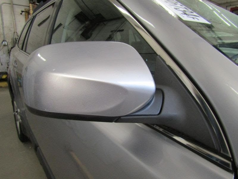 2014 SUBARU LEGACY Used Mirror Door Power, heated, w/o turn signals; RH  Ice Silver Metallic - (G1U)