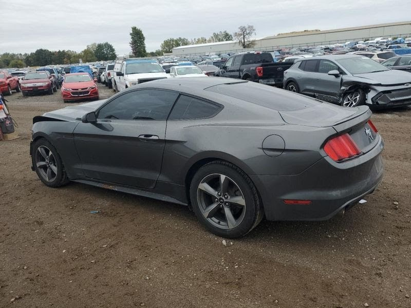 2017 Ford Mustang Used Mirror, Door (power), w/o blind spot alert; (spotter glass), w/o heated; w/o turn signal; LH GRAY