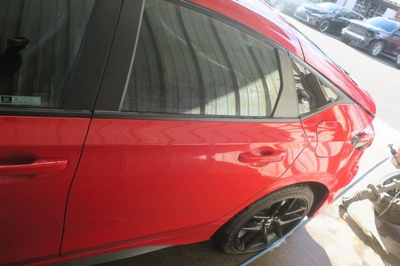 2024 HONDA CIVIC Used Door Rear (side of vehicle) Hatchback, w/o widebody; LH  [R513] - Rallye Red