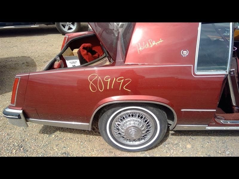 1984 CADILLAC ELDORADO (1967 UP) Used Fender Moulding  Right - P/N- 9636222