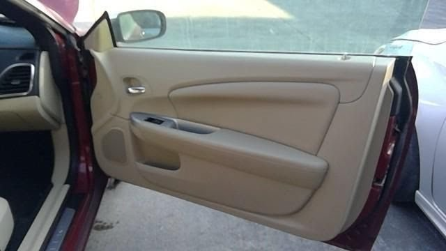 2012 Chrysler 200 Used Interior Trim Panel, Door - Front Right Inner; 2dr; Limited, S & Touring; Conv; CONVERTIBLE; leather beige