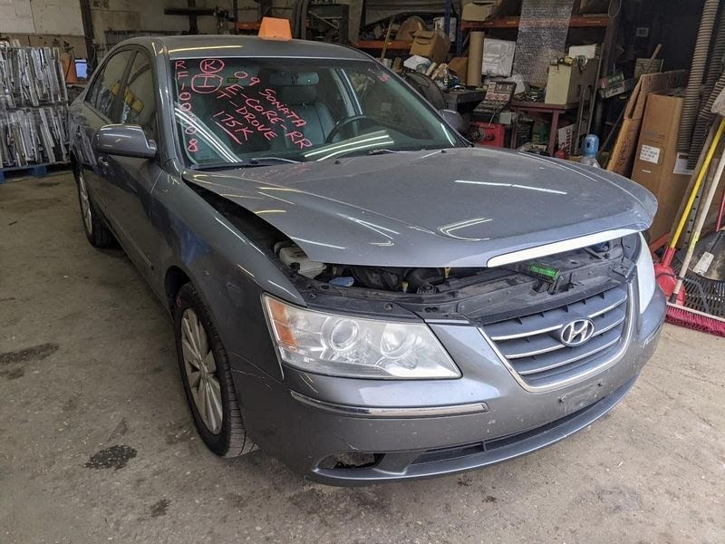 2009 HYUNDAI SONATA Used Mirror Door Power, (heated), RH Silver