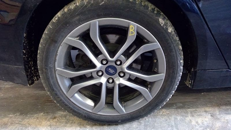 2018 FORD FUSION Used  Wheel 18x8, (aluminum), 10 spoke (painted)