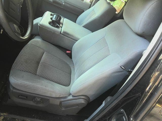 2012 FORD TRUCK-F350 SUPER DUTY (1999 UP) Used Seat Front air bag, bucket, (40/40), cloth, electric, (LH), (6 way) Gray