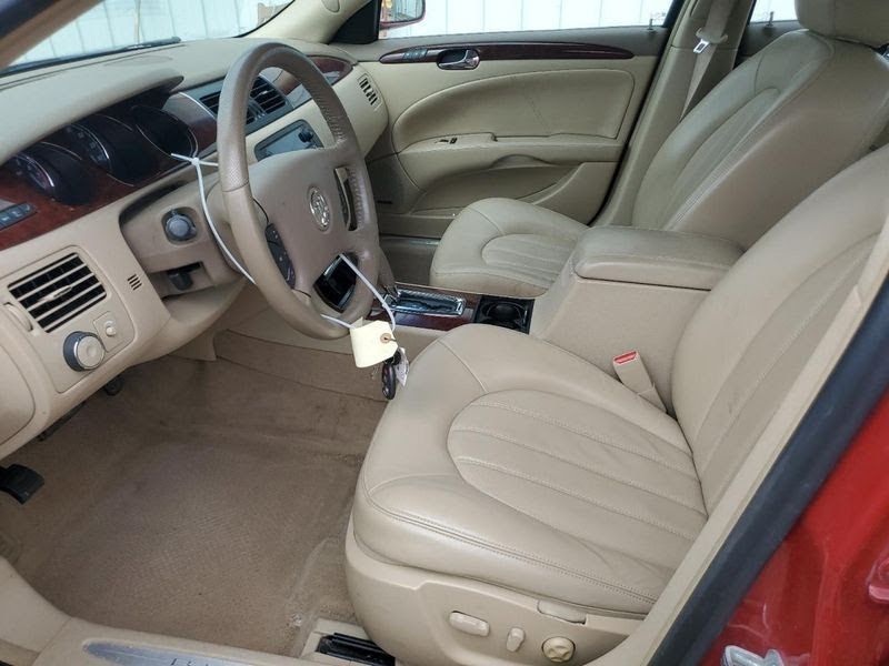 2007 BUICK LUCERNE Used Seat Front bucket (opt A51), (air bag), leather, LH, electric, heated and cooled front seat (opt KB6)