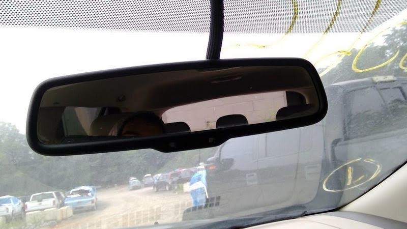 2004 FORD TRUCK-F150 Used Mirror Rear View New Style, automatic dimming (Black)