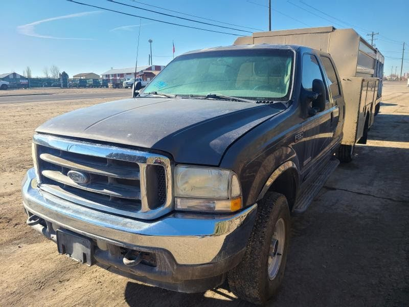 2003 FORD TRUCK-F350 SUPER DUTY (1999 UP) Used Bumper Assy (Front) includes cover  chrome, valance