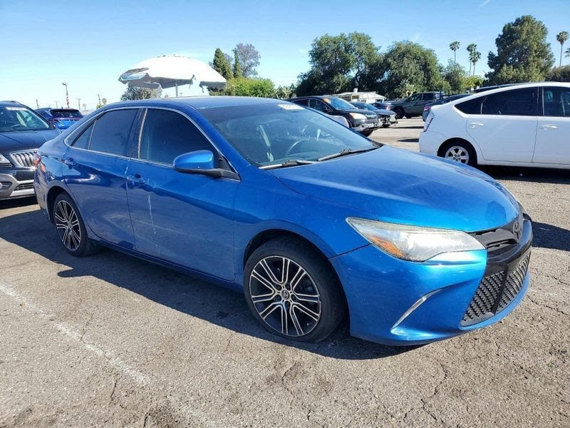 2017 TOYOTA CAMRY Used Bumper Assy (Front) includes cover VIN F (5th digit, 4 cylinder), SE