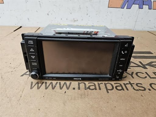 2010-DODGE TRUCK-1500 (1994 UP)-Radio/CD Player Display- receiver, radio, navigation (DVD), (ID RER, on face plate) Part Number: 5064818ad