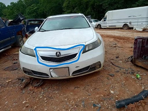 2012-ACURA TL-Grille-WITH THE OUTTER LINE