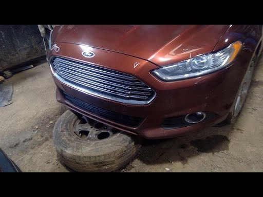 2015-FORD FUSION-Bumper Assy (Front) includes cover-SE, fog lamps, w/o automatic park