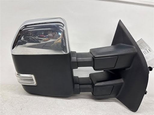 2022 Ford Truck-F250 Super - Mirror, Door - power, (dual arms, heated), power telescopic, (signal, puddle lamp), blind spot alert, surround view, chrome cap, memory, RH