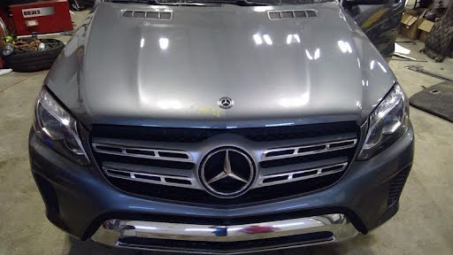 2019 Mercedes GLS Class-Windshield Washer Reservoir-166 Type, GLS450, w/o heated; w/o headlamp washers