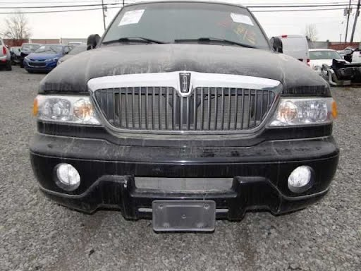 1998-LINCOLN NAVIGATOR-Bumper Assy (Front) includes cover-(fog lamps)