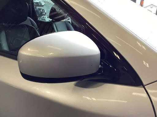 2016-NISSAN PATHFINDER-Mirror Door-Power, SL (memory with heat), w/o camera; RH -  Silver - K23