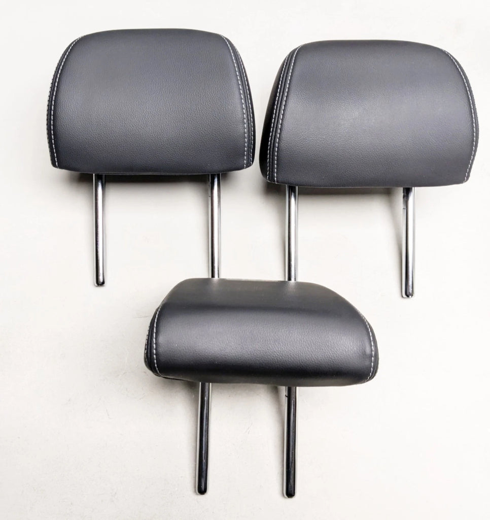 2020 HYUNDAI KONA Used Headrest  Rear Center & Outer; leather black [set of headrest]