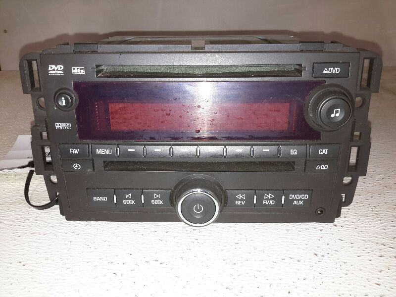 2007 GMC Acadia  Amplifier/Radio AM-FM-stereo-CD changer-MP3 (opt US9)