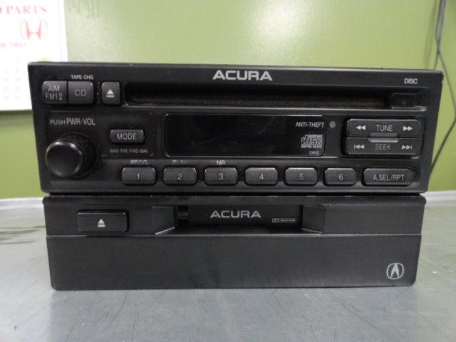 1999 Acura CL  CD Player/Radio AM-FM-CD player, 4 cylinder